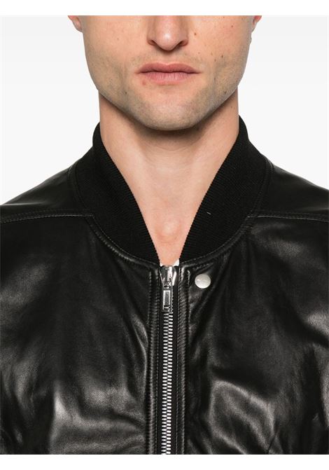 bauhaus flicht jacket man black RICK OWENS | RU02E1749 LBY09